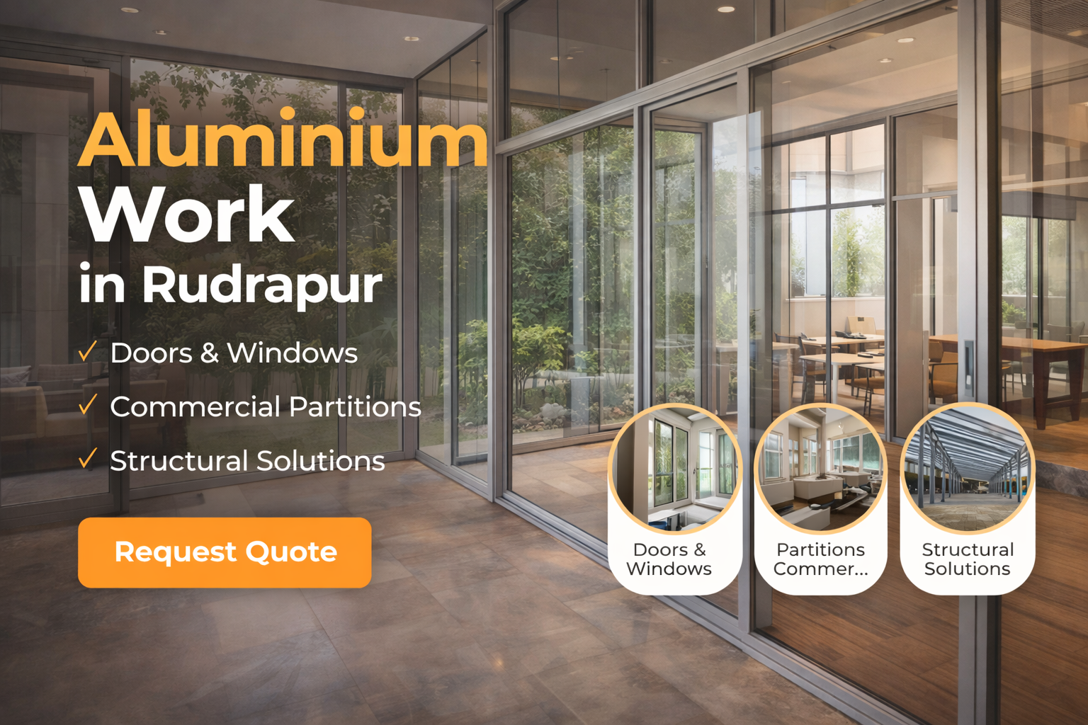 Aluminium Work in Rudrapur
